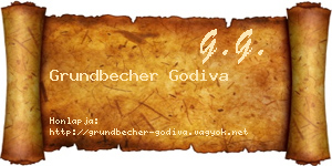 Grundbecher Godiva névjegykártya
